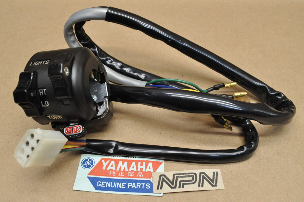 NOS Yamaha DT100 DT250 DT360 DT400 Horn Light Turn Signal Switch 498 ...
