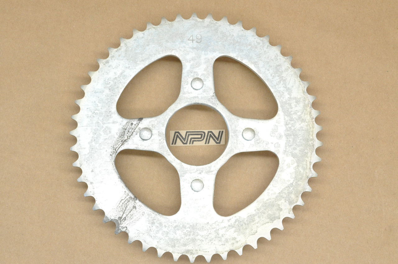 NOS Honda CL70 K2-K3 XR75 Rear Drive Chain Sprocket 49T 41201-118-820