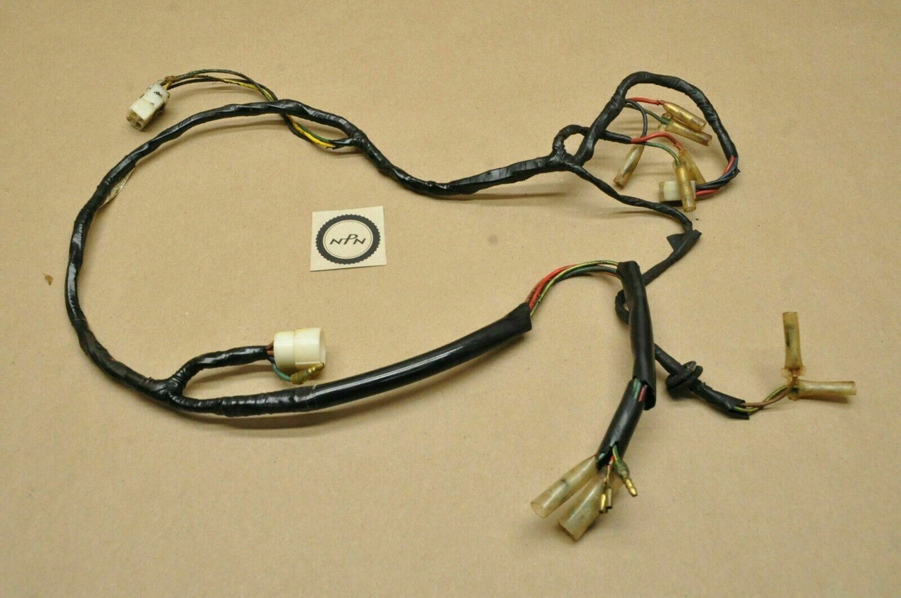 Vintage Used OEM Honda CT70 K0 Silver Tag Wire Harness 32100-098-671