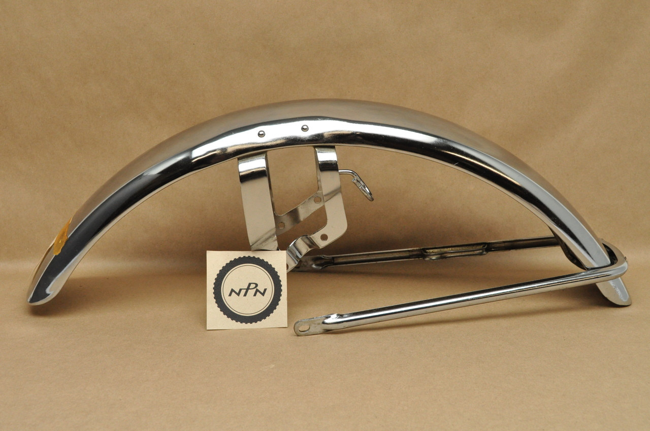 NOS Honda CB360 G CB360T Chrome Front Fender 61100-369-000 - NOS