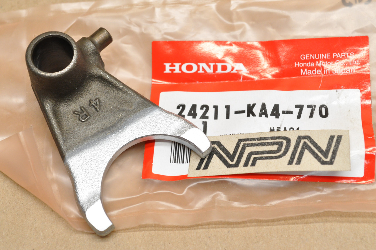 NOS Honda 1985-2004 CR250 R Right Gear Shift Fork 24211-KA4-770