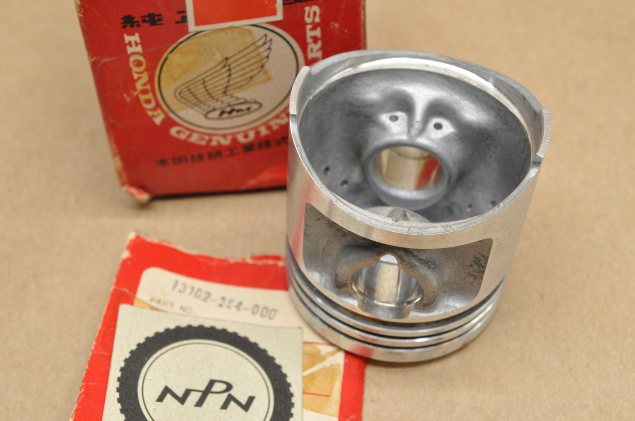 NOS Honda 1976-77 XL100 Piston .25 Oversize 13102-384-000