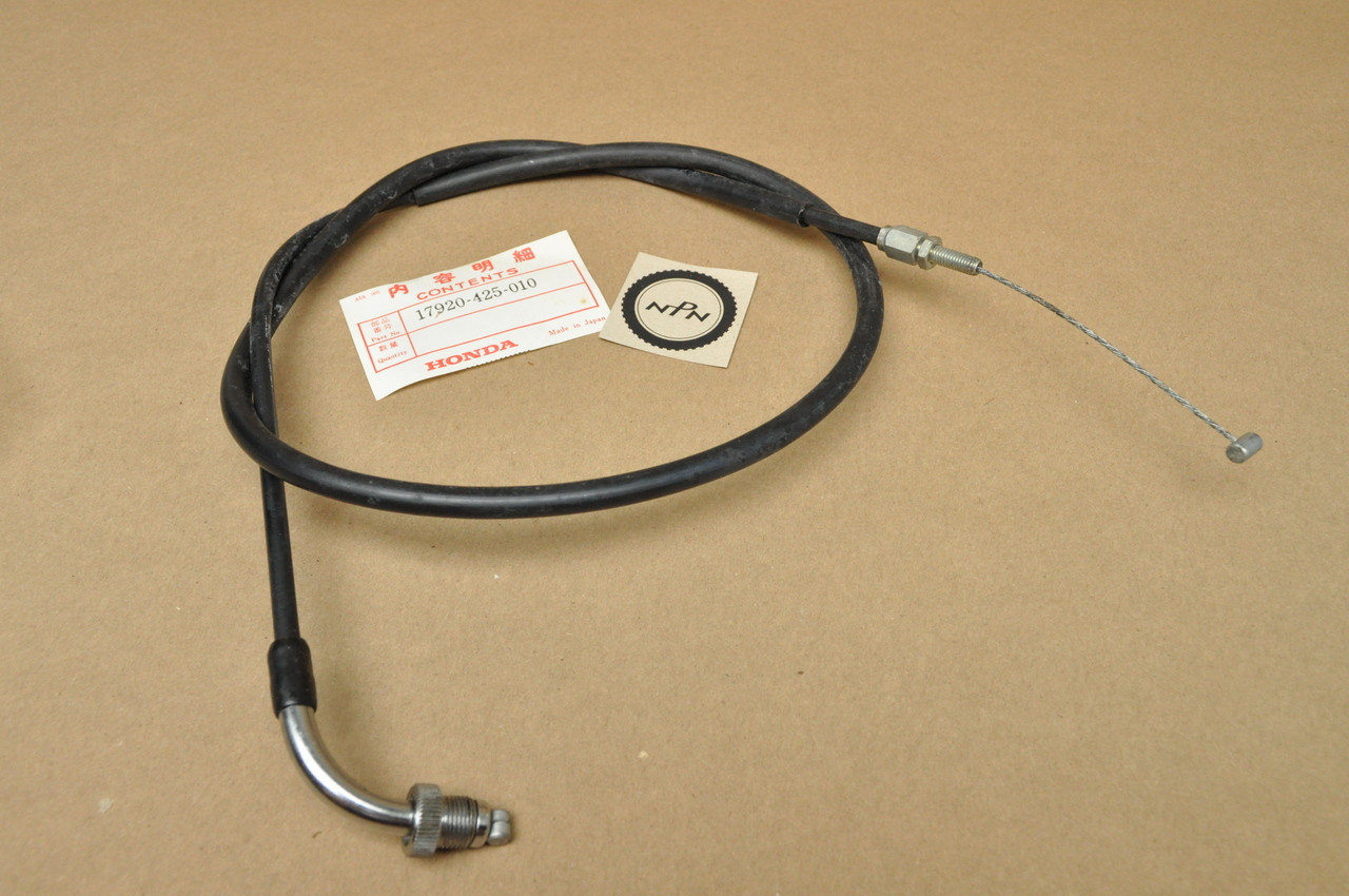 NOS Honda 1979 CB750 K CB750F Throttle Cable B 17920-425-010