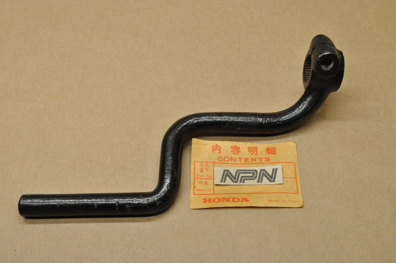 NOS Honda CA72 CA77 Left Foot Peg Rest Step Arm Bar 50640-259-010 B