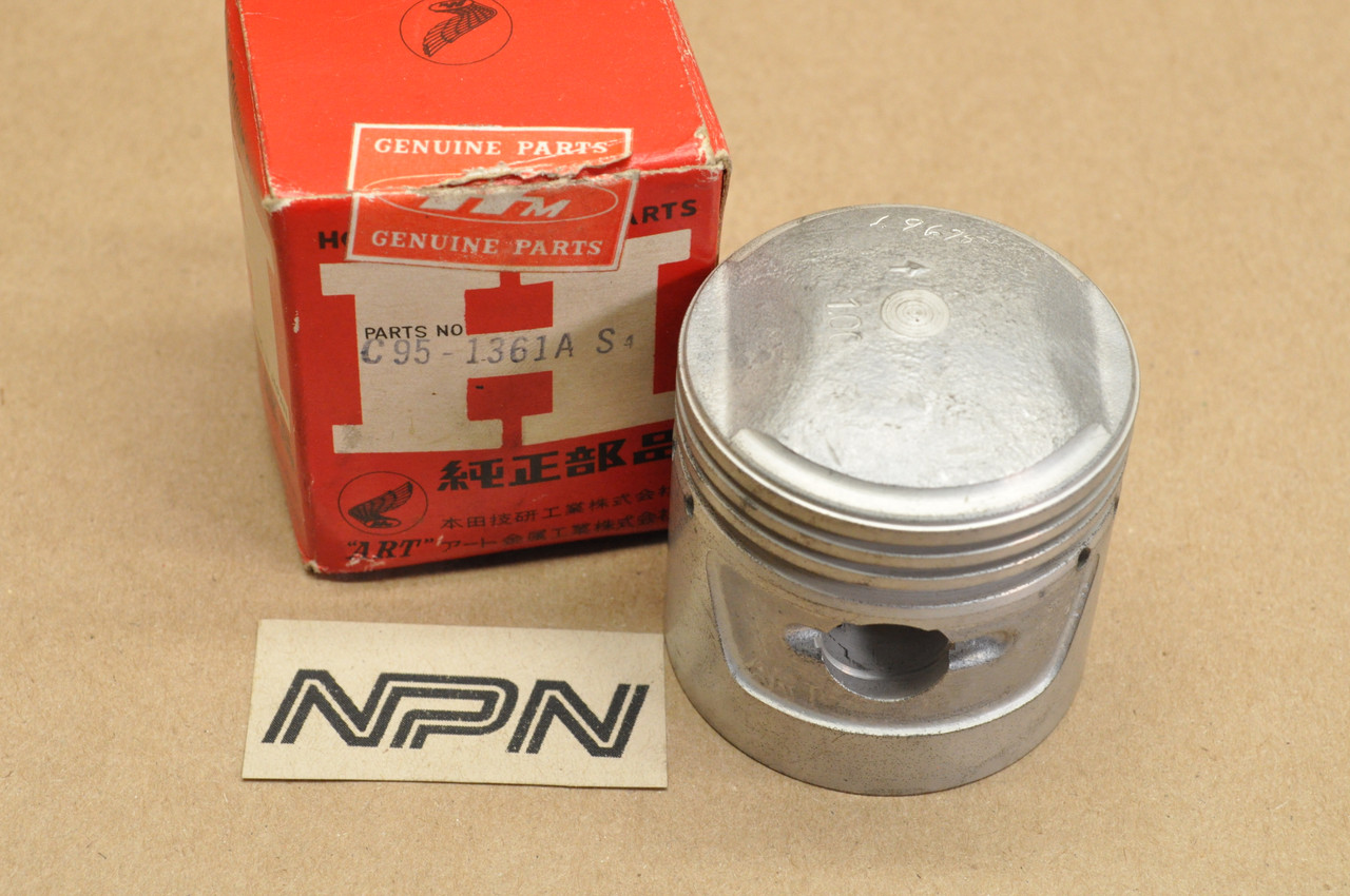 ホンダ HONDA C95 ！ ピストン ！！ O/S 0.50 ！！ 新品 ！！ 「C100