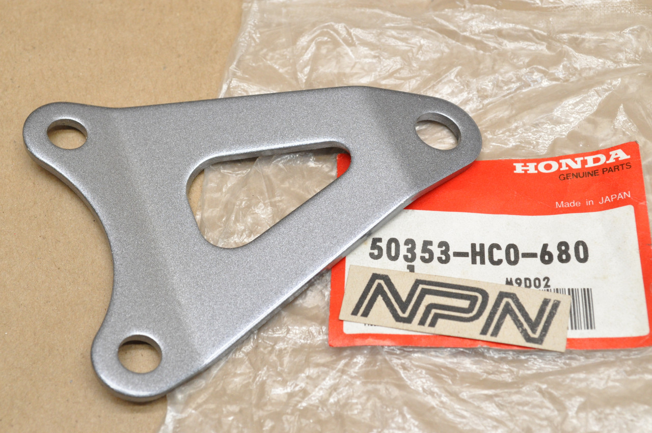 NOS Honda TRX250 X TRX300 EX Left Front Engine Hanger Mount Plate 50353-HC0-680