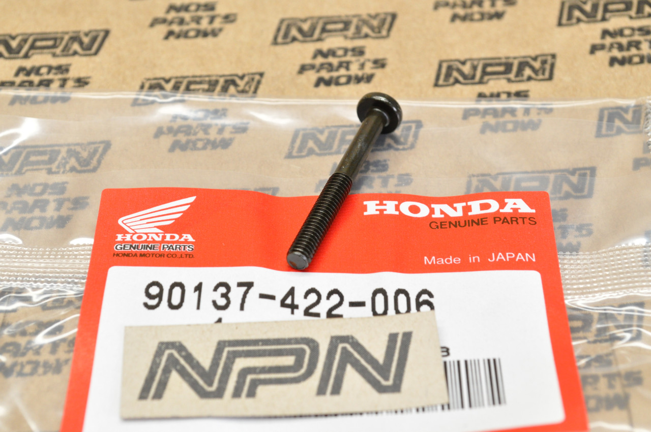 NOS Honda ATC250 CB400 CB750 CB900 CBX GL1000 GL1100 MB5 Screw 90137-422-006