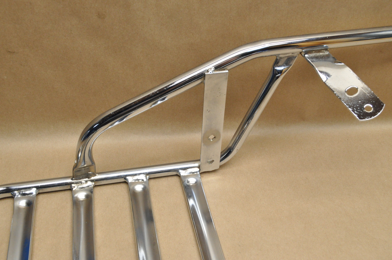NOS Yamaha 1978 RD400 A&H Chrome Luggage Rack Cargo Carrier