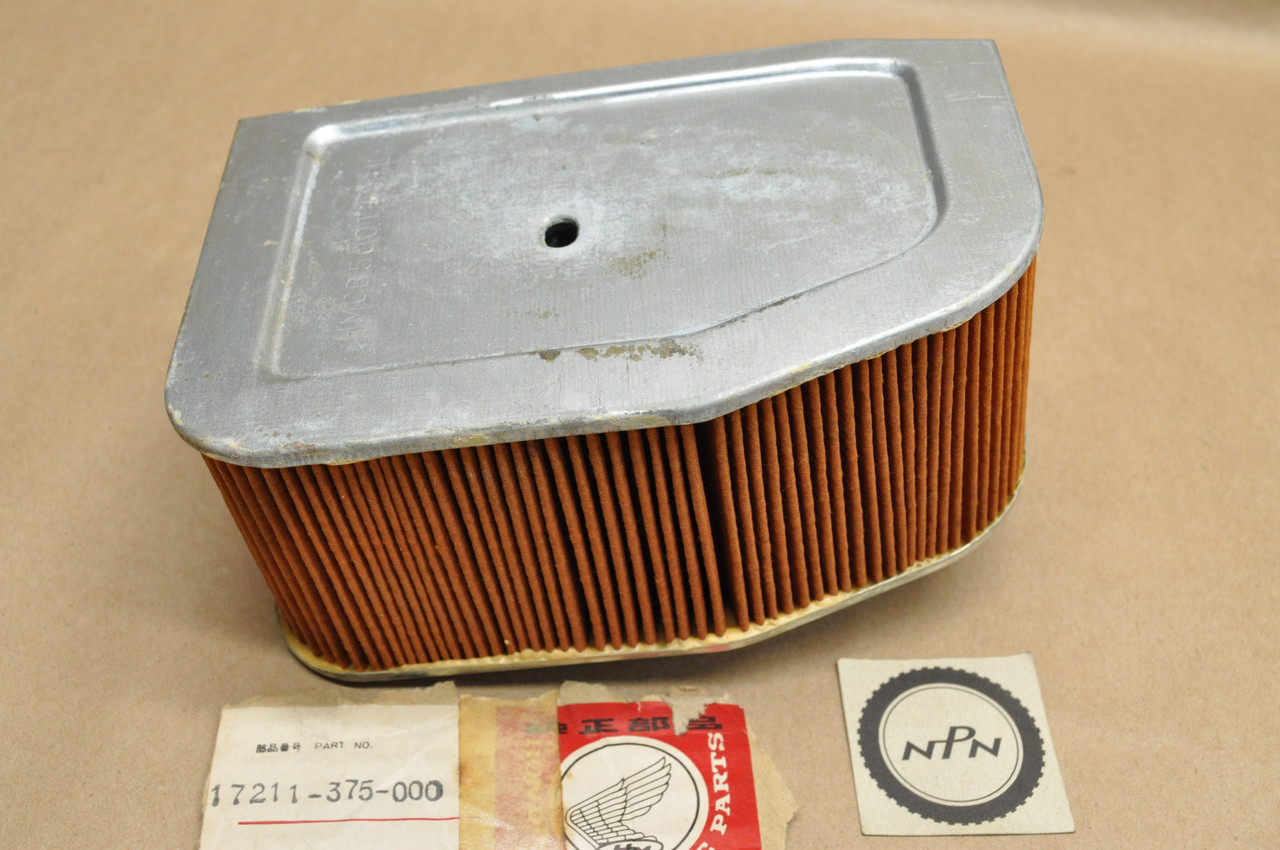 NOS Honda 1975-76 CB500 T Right Side Air Filter Cleaner Element 17211-375-000