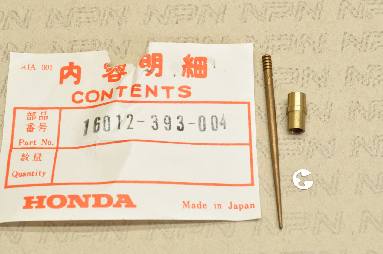 NOS Honda 1976 CB750 A Hondamatic Carburetor Jet Needle Set 16012-393-004