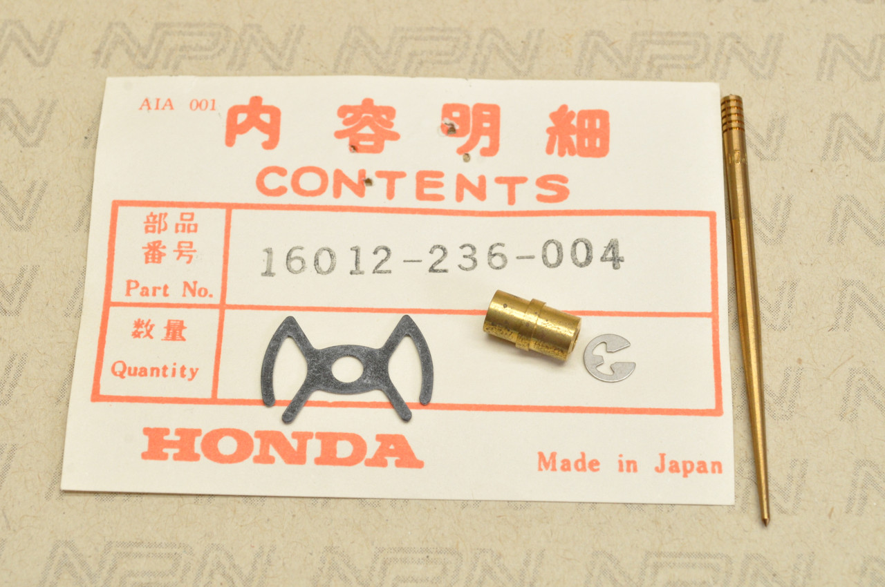 NOS Honda CL175 Carburetor Jet Needle Set 16012-236-004