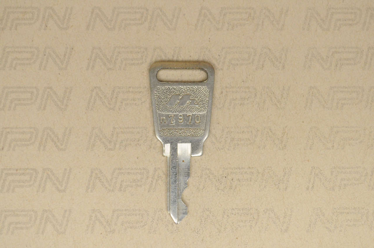 NOS Honda OEM Ignition Switch & Lock Key Double Groove H7970