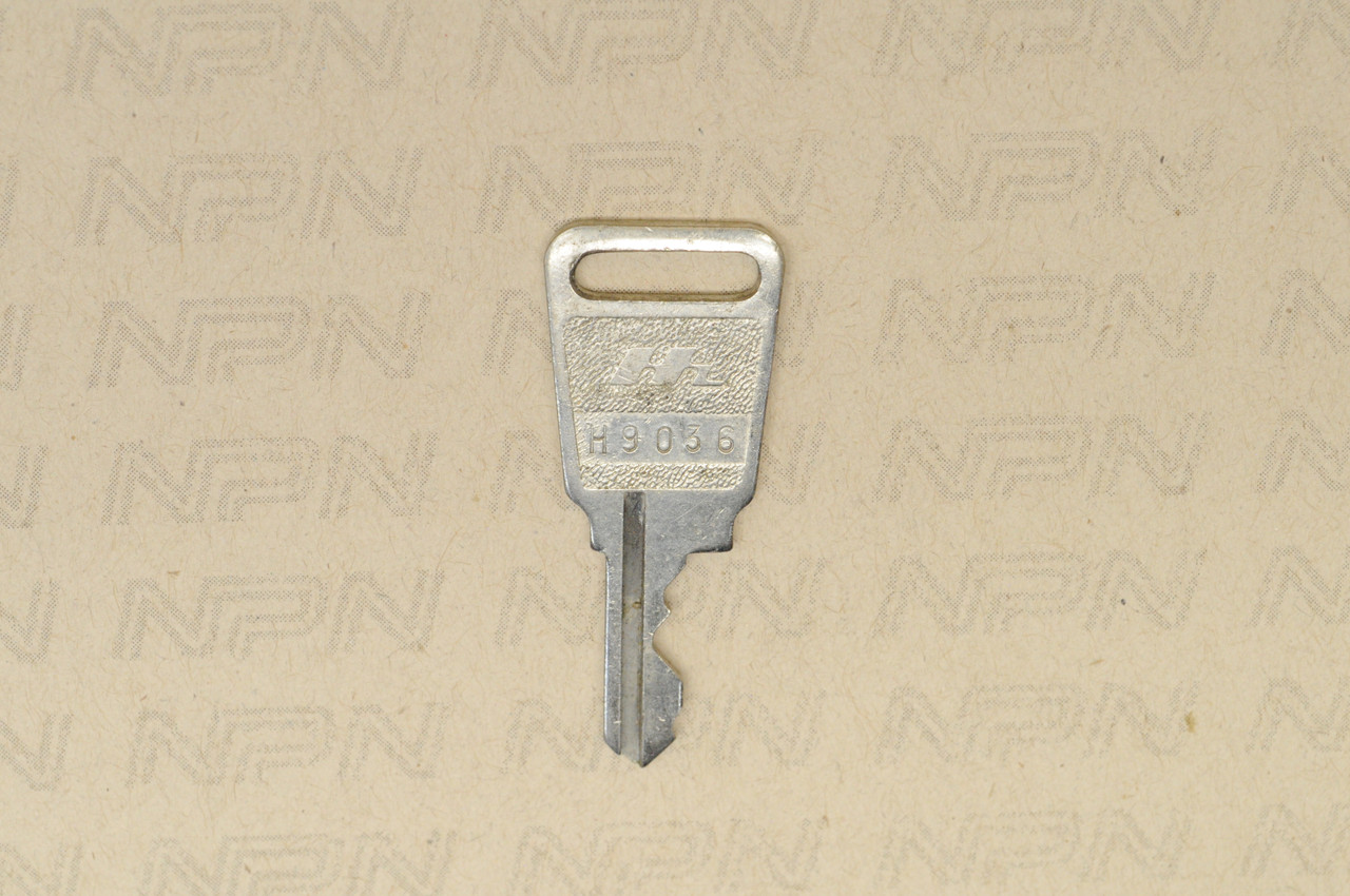 NOS Honda OEM Ignition Switch & Lock Key Single Groove H9036