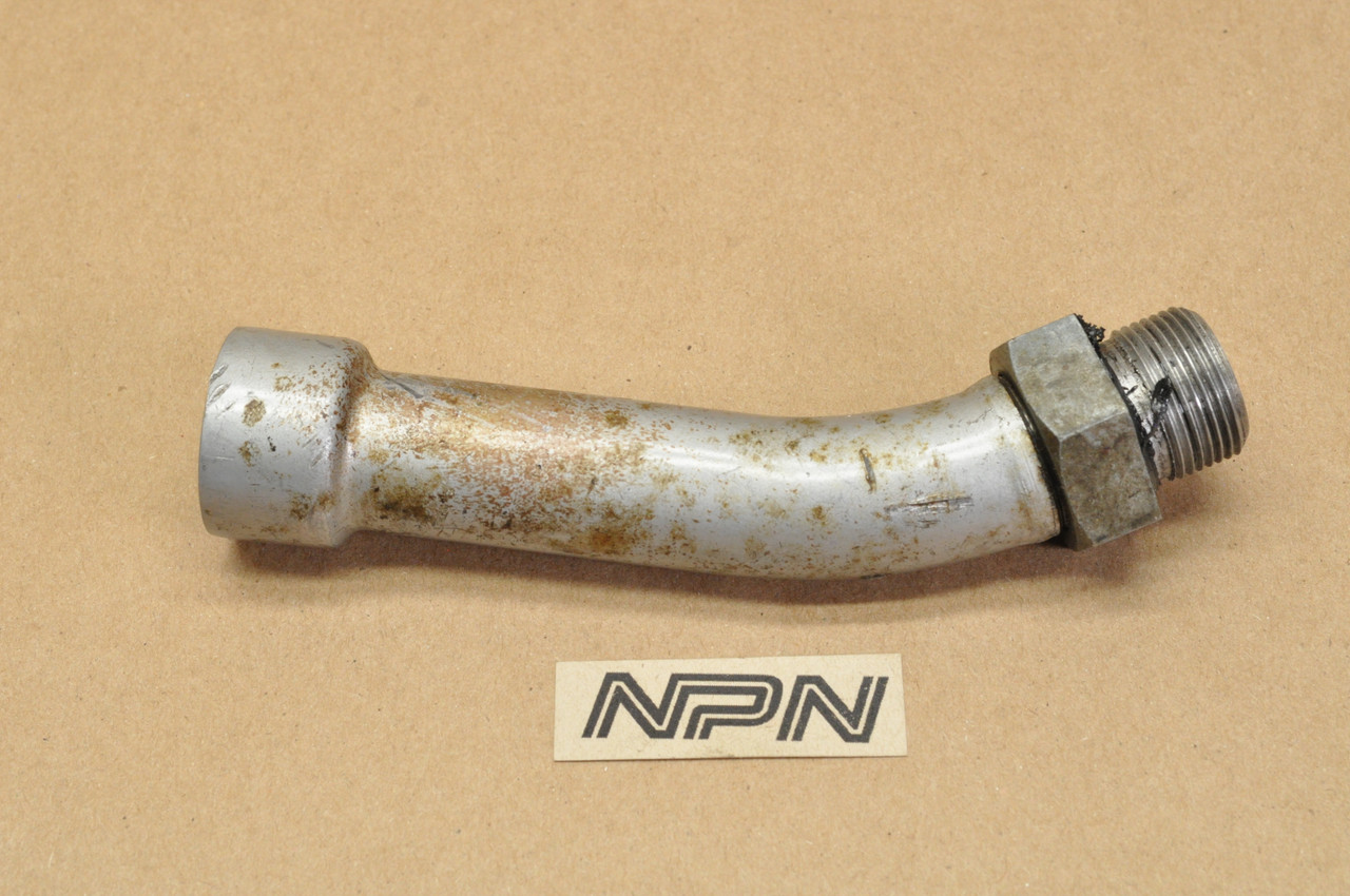 Vintage Used OEM Honda CL72 CL77 Oil Dip Stick Tube Filler Joint 15631-273-000