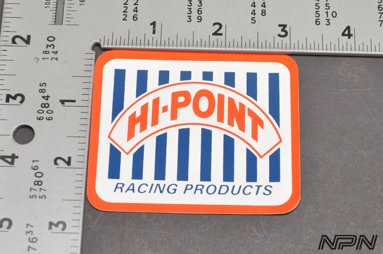 Vintage HiPoint Motorcycle Racing Products Motocross Sticker Decal 3 1