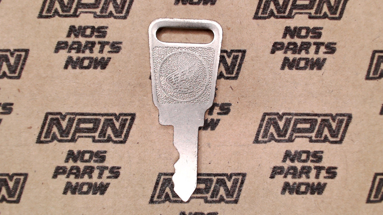 NOS Honda OEM Ignition Switch & Lock Key Double Groove H1120