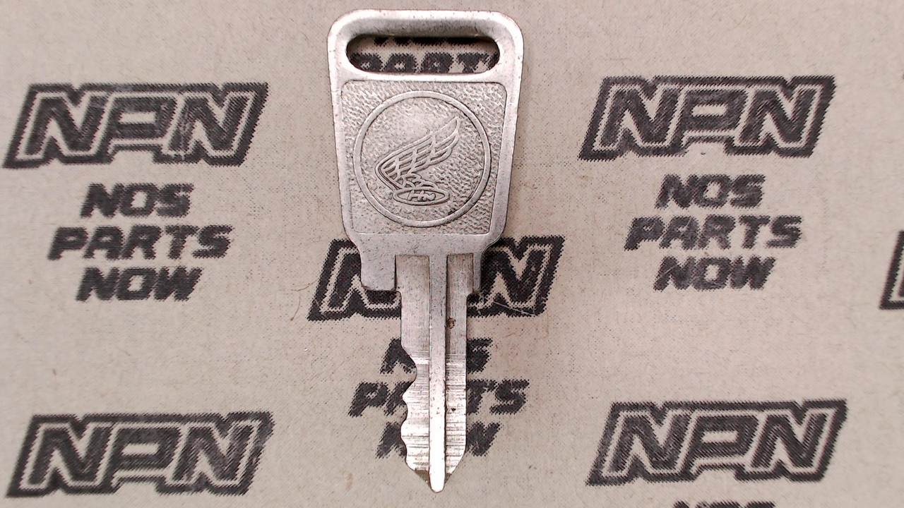 OEM NOS Honda Ignition Switch & Lock Key Double Groove Back H4450