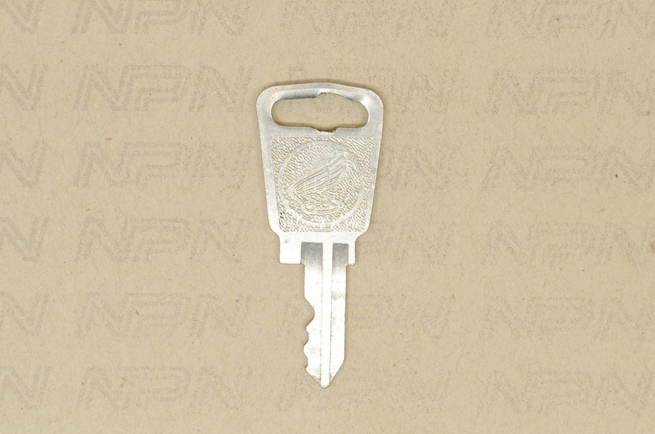 OEM NOS Honda Ignition Switch & Lock Key Double Groove Back H4450