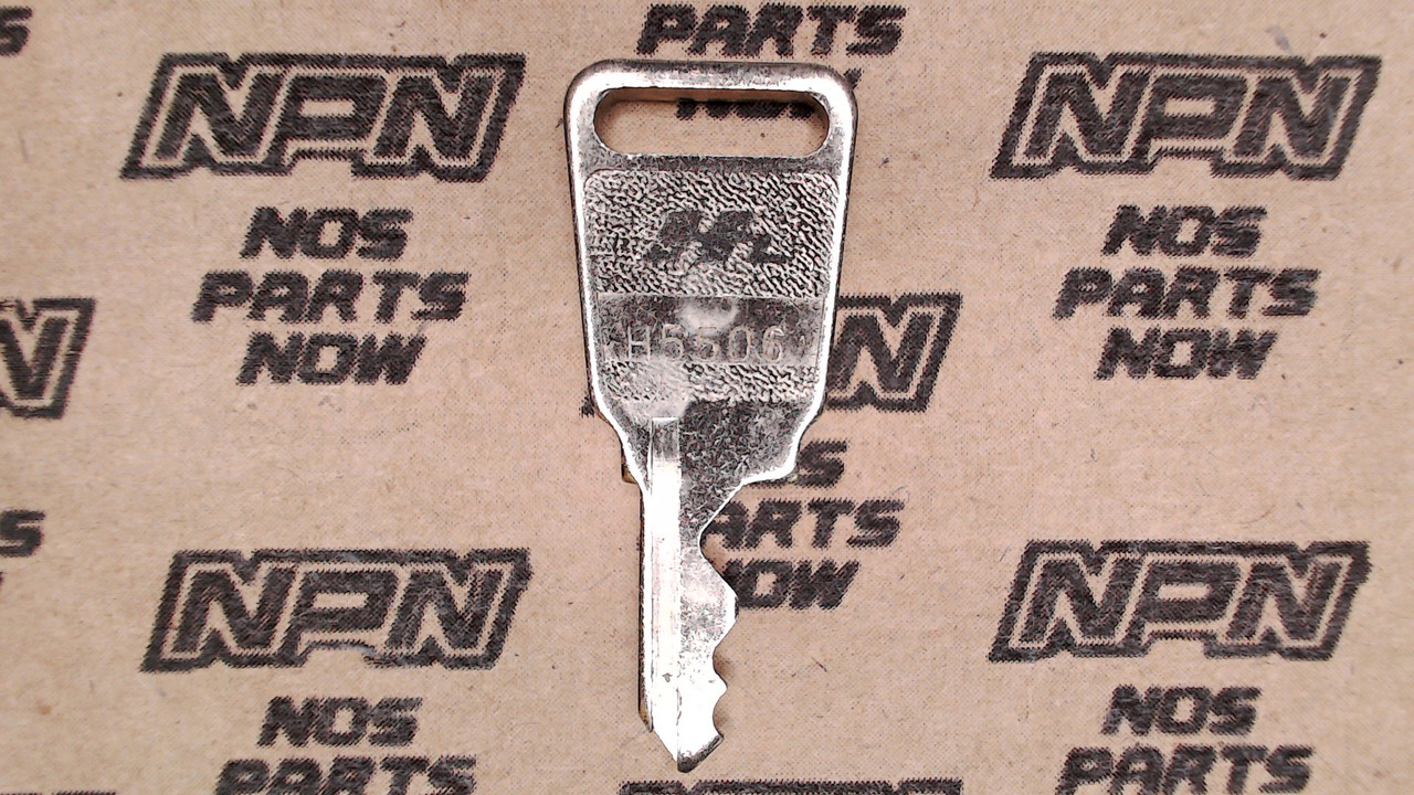 NOS Honda OEM Ignition Switch & Lock Key Single Groove H5506