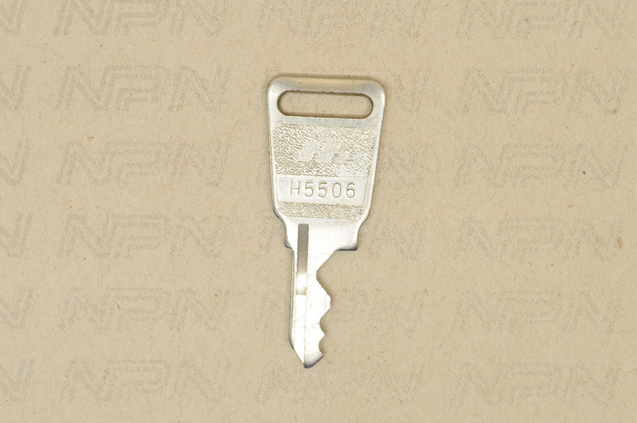 NOS Honda OEM Ignition Switch & Lock Key Single Groove H5506