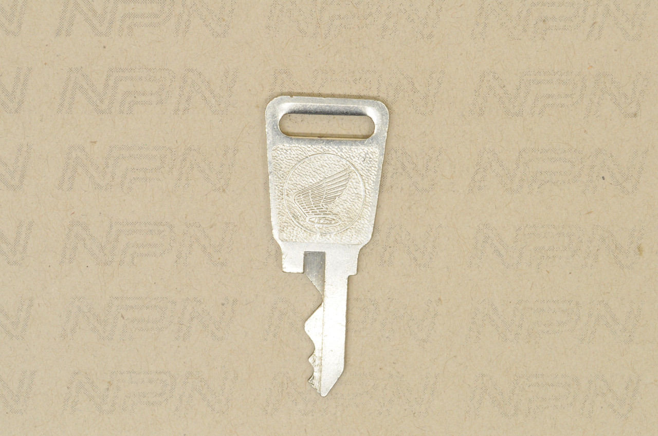 NOS Honda OEM Ignition Switch & Lock Key Single Groove H5506