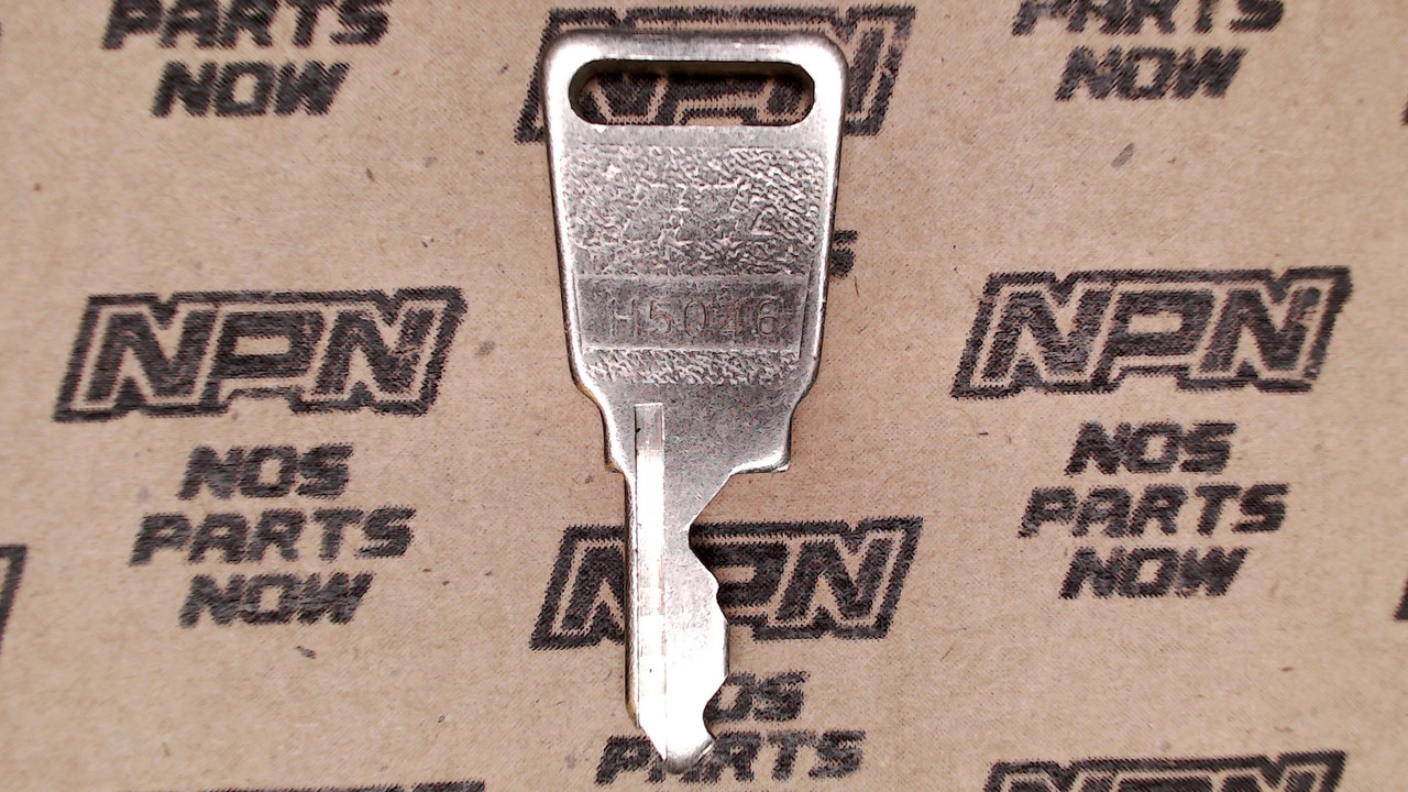 NOS Honda OEM Ignition Switch & Lock Key Single Groove H5046