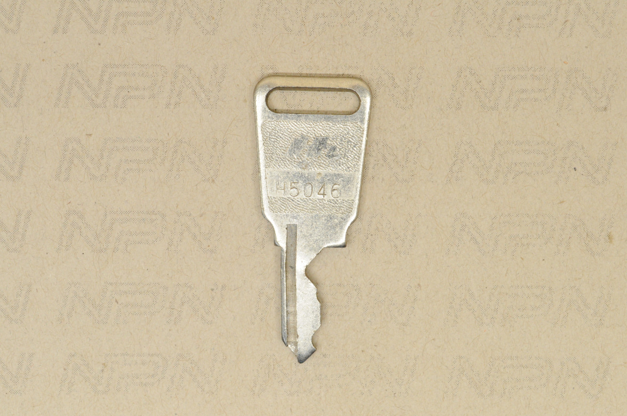 NOS Honda OEM Ignition Switch & Lock Key Single Groove H5046