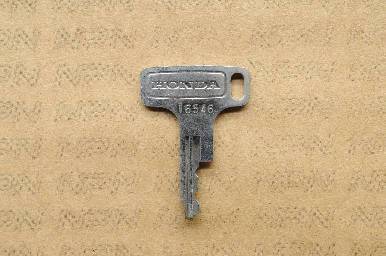 NOS Honda OEM Ignition Switch & Lock Key T6546