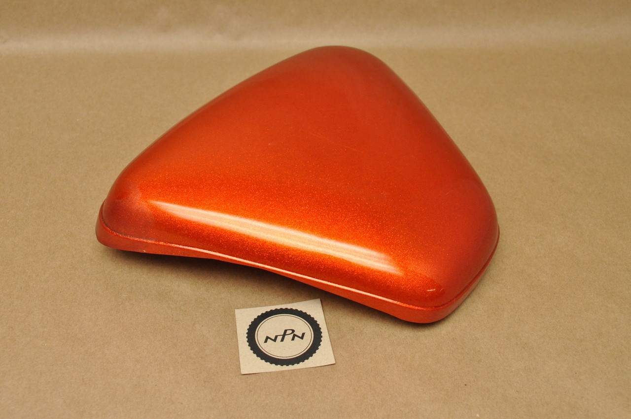 NOS Honda CB550 F Left Side Cover Flake Sunrise Orange 83700-390-000 ZB