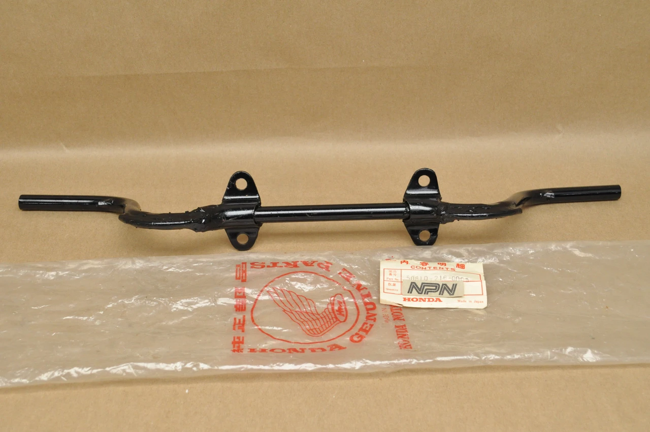 NOS Honda CB160 Black Foot Peg Rest Step Bar 50610-216-000 B