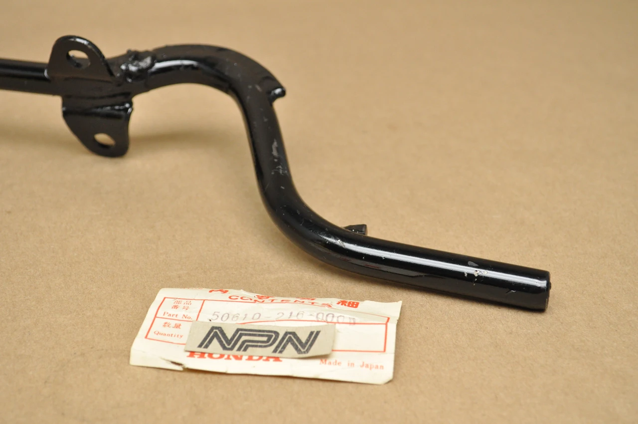 NOS Honda CB160 Black Foot Peg Rest Step Bar 50610-216-000 B