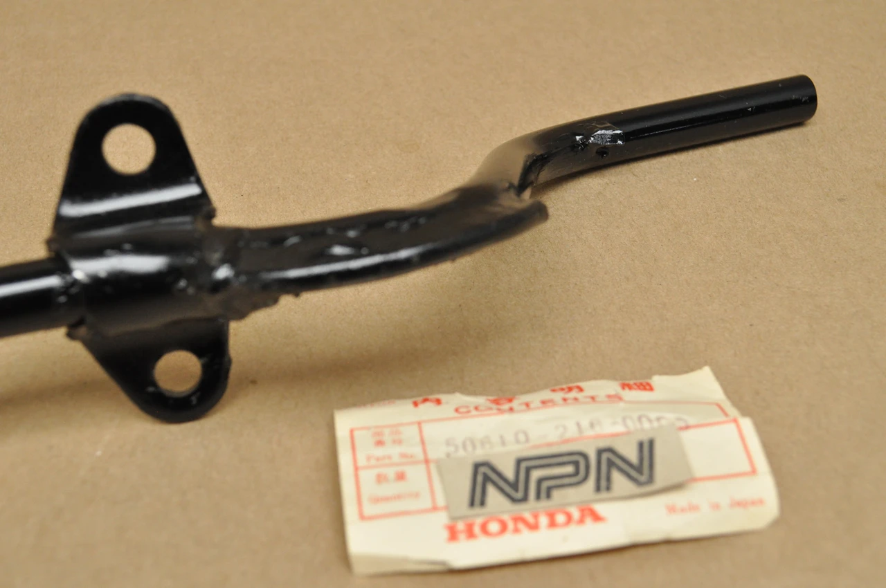 NOS Honda CB160 Black Foot Peg Rest Step Bar 50610-216-000 B