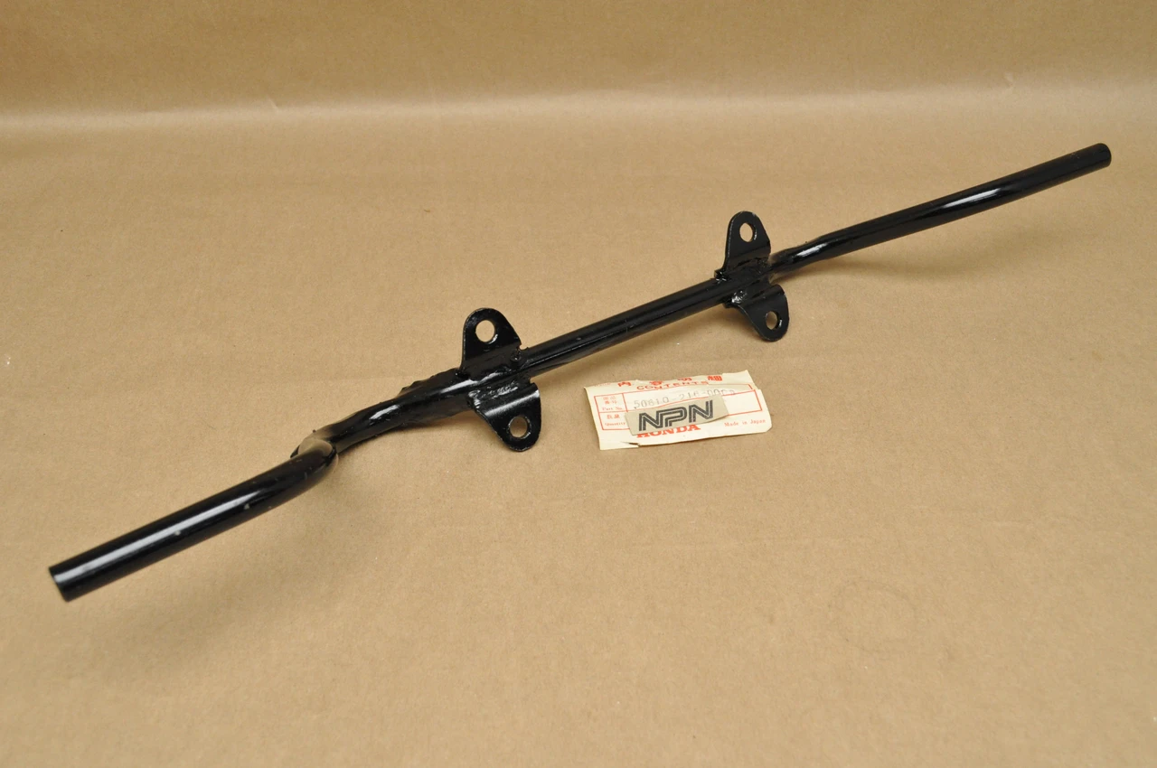 NOS Honda CB160 Black Foot Peg Rest Step Bar 50610-216-000 B