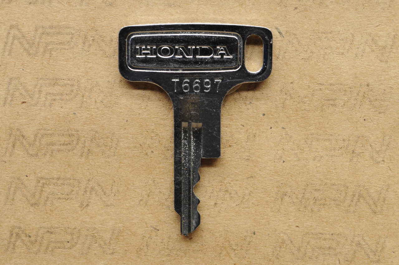 NOS Honda OEM Ignition Switch & Lock Key T6697