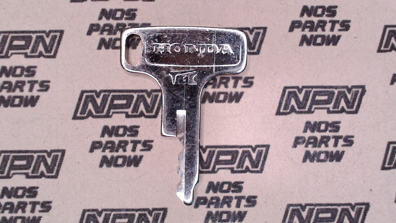 NOS Honda OEM Ignition Switch & Lock Key Ward Cut Double Groove T6978