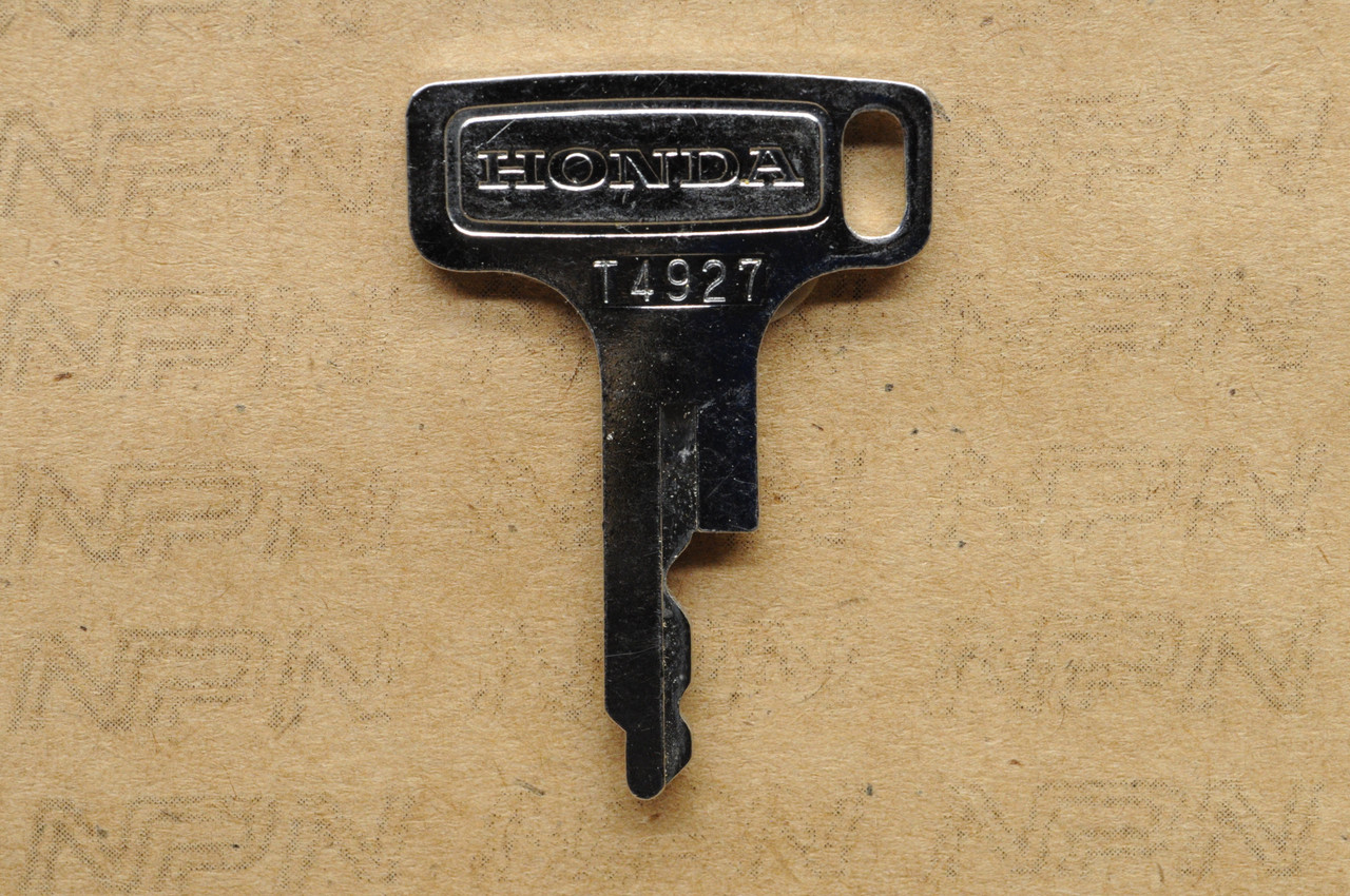 NOS Honda OEM Ignition Switch & Lock Key T4927