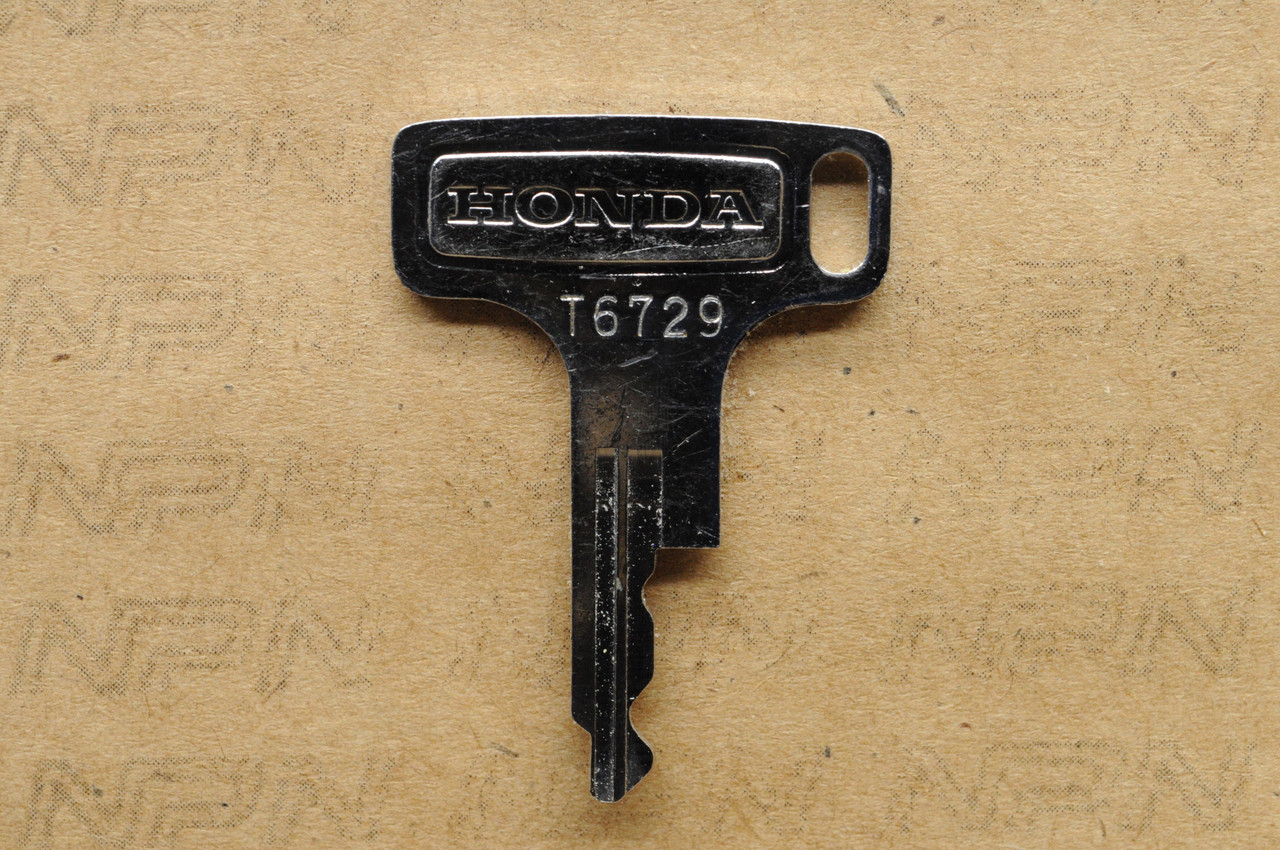 NOS Honda OEM Ignition Switch & Lock Key T6729