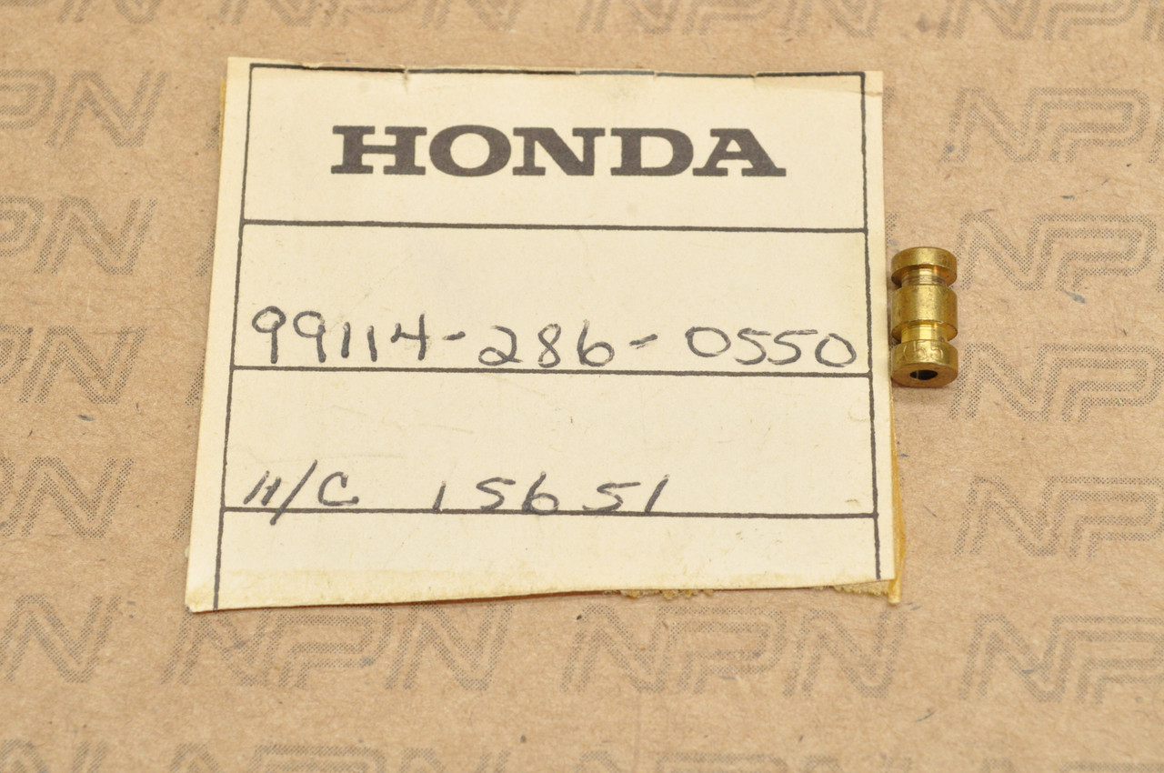NOS Honda CB250 CB350 CL350 Carburetor Main Jet #55 99114-286-0550