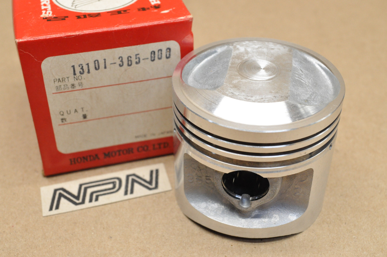 NOS Honda XL125 K0-K1 Piston Standard (STD) Size 13101-365-000