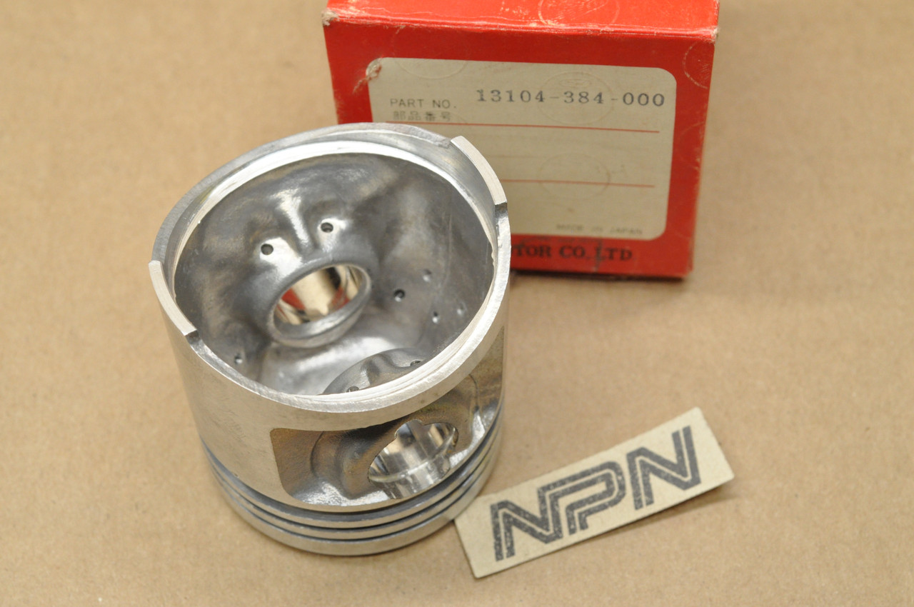 NOS Honda 1976-77 XL100 Piston .75 Oversize 13104-384-000