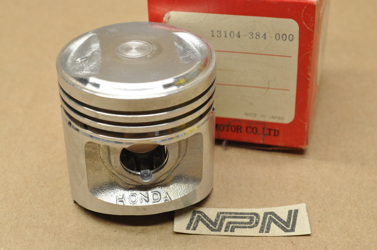 NOS Honda 1976-77 XL100 Piston .75 Oversize 13104-384-000
