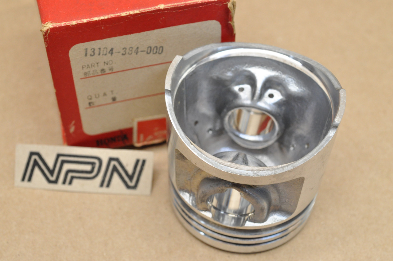 NOS Honda 1976-77 XL100 Piston .75 Oversize 13104-384-000