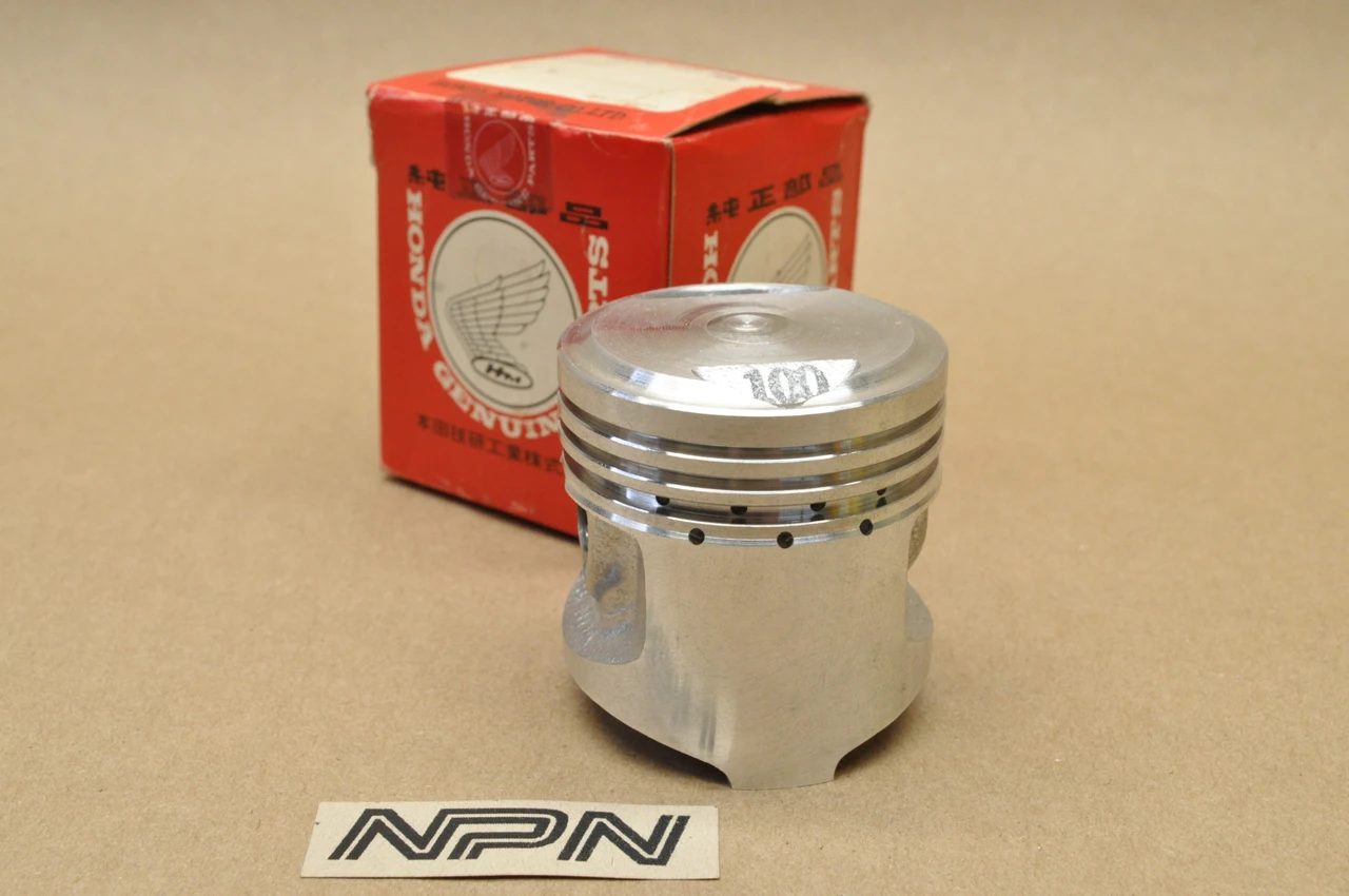 NOS Honda CB100 CL100 CL100S SL100 XL100 1.00 Oversize Piston 13105-107-760