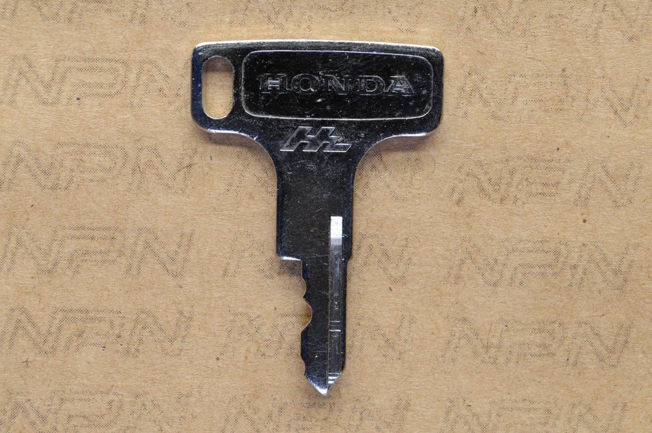 NOS Honda OEM Ignition Single Groove Switch & Lock Key H1021