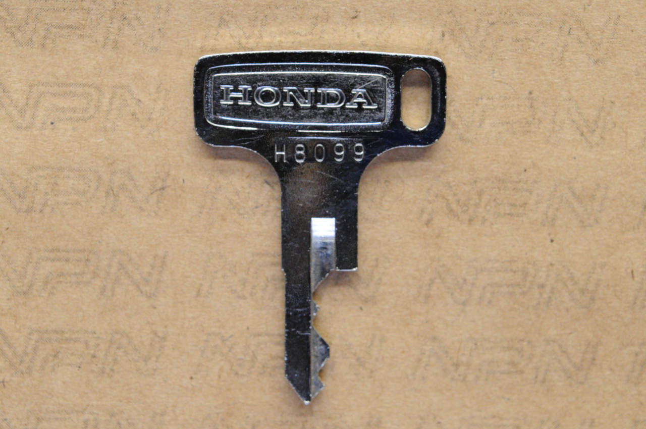 NOS Honda OEM Ignition Switch & Lock Key H8099