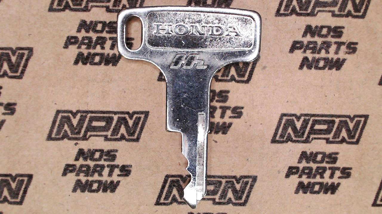 NOS Honda OEM Ignition Switch & Lock Key Single Groove H1320
