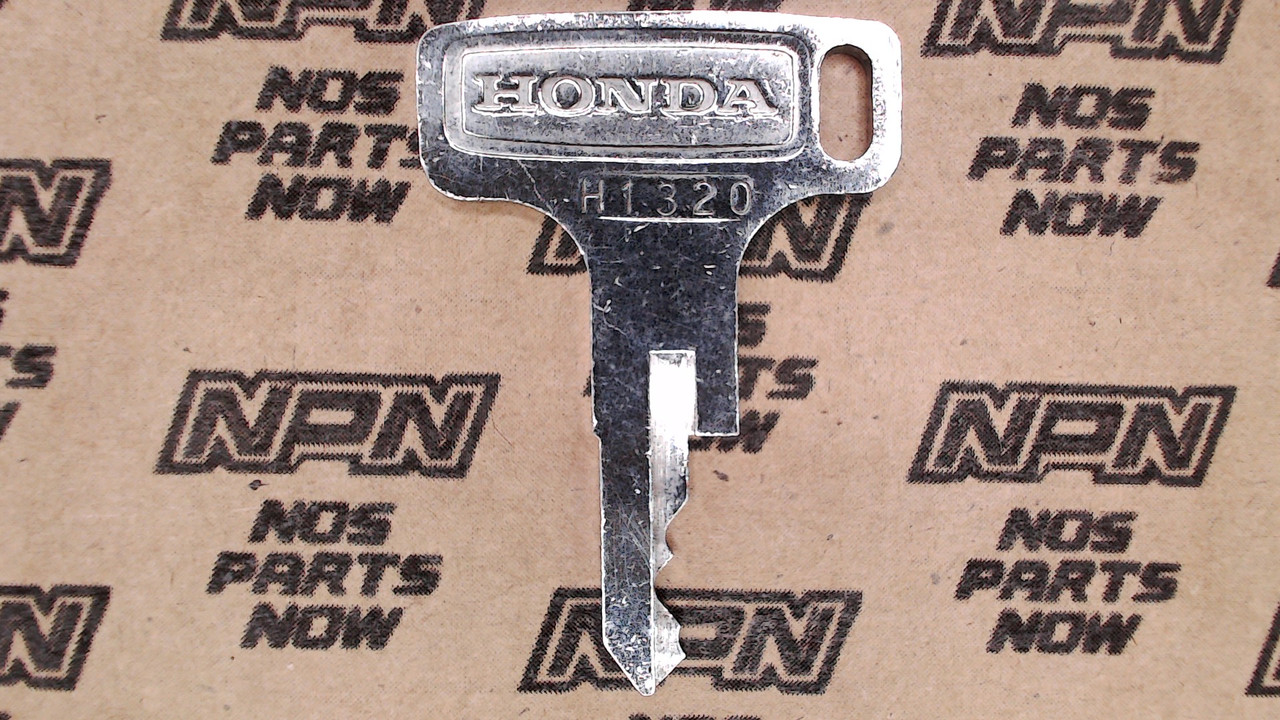 NOS Honda OEM Ignition Switch & Lock Key Single Groove H1320