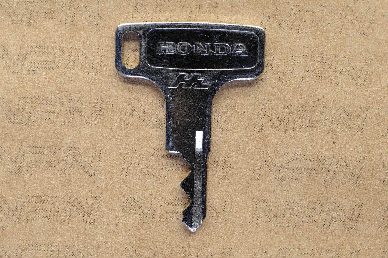 NOS Honda OEM Single Groove Ignition Switch & Lock Key H7909
