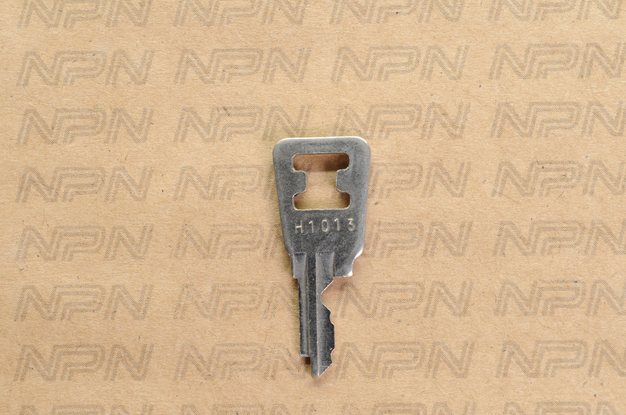 Honda OEM Ignition Switch & Lock Key Ward Cut Double Groove H1013