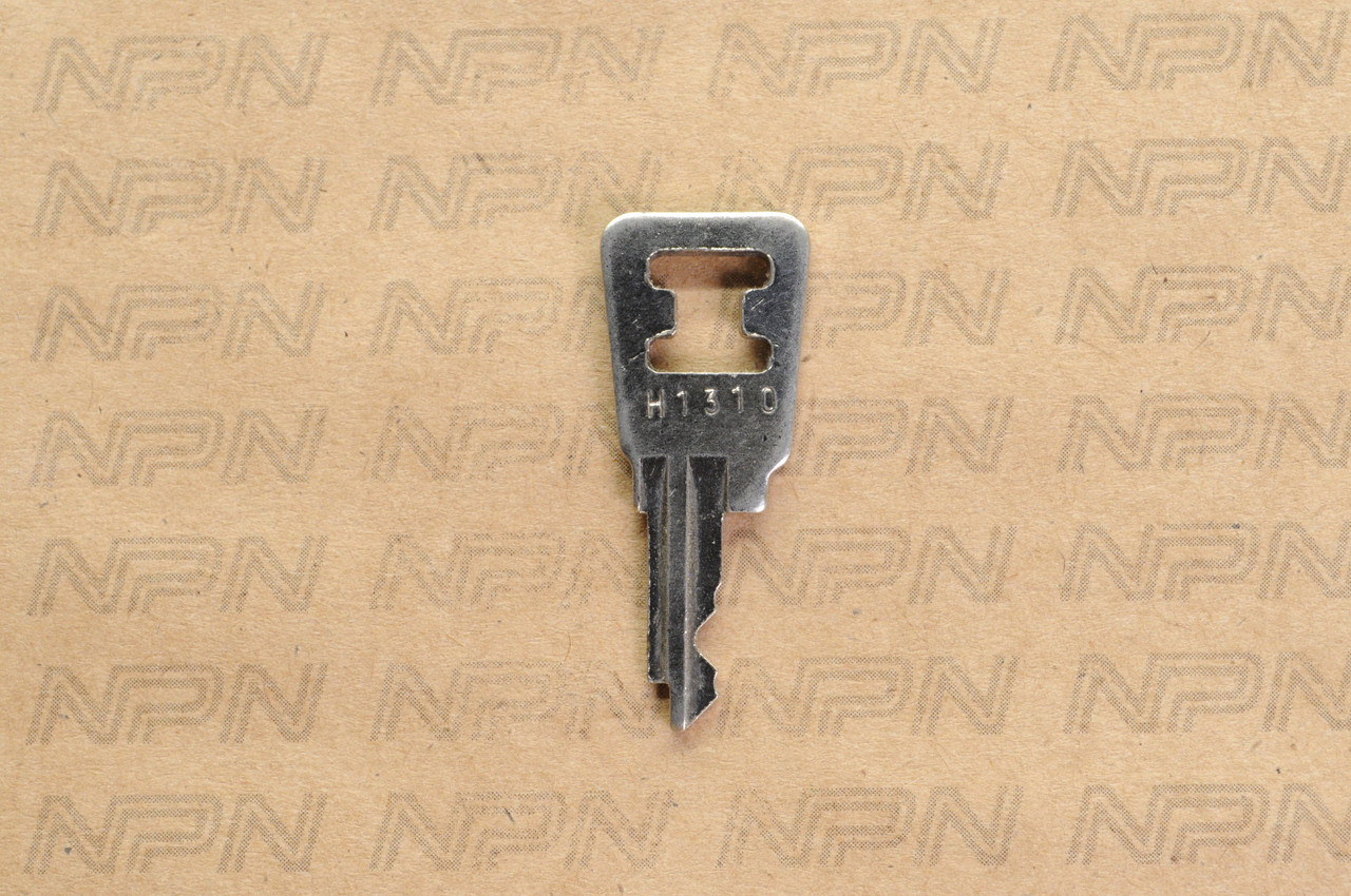 Honda OEM Ignition Switch & Lock Key Ward Cut Double Groove H1310